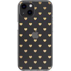 imoshion Design Hülle iPhone 13  - Golden Hearts