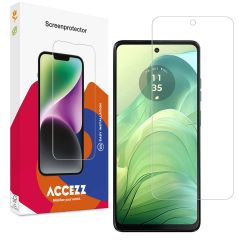 Accezz Screen Protector aus gehärtetem Glas für das Motorola Moto G24 / G24 Power / G04