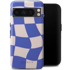 Selencia Vivid Back Cover für das Google Pixel 8 Pro - Groovy Sapphire Blue