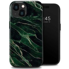 Selencia Vivid Back Cover für das iPhone 15  - Chic Marble Quartz