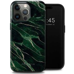 Selencia Vivid Back Cover für das iPhone 15 Pro Max - Chic Marble Quartz