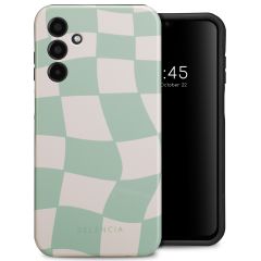 Selencia Vivid Back Cover für das Samsung Galaxy A15 (5G/4G) - Groovy Sage Green