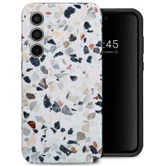 Selencia Vivid Back Cover für das Samsung Galaxy A55 - Chic Terazzo