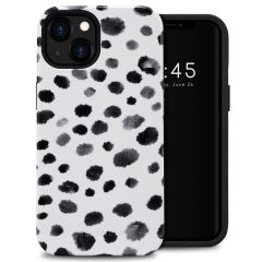 Selencia Vivid Back Cover für das iPhone 13 - Trendy Leopard