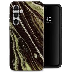 Selencia Vivid Back Cover für das Samsung Galaxy A55 - Chic Marble