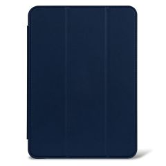 Decoded Textured Sillicon Slim Cover für das iPad Pro 13 (2024) M4 - Navy Peony