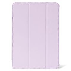 Decoded Textured Sillicon Slim Cover für das iPad Air 11 Zoll (2024) M2 / Air 5 (2022) / Air 4 (2020) - Lavendel