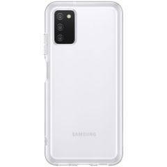 Samsung Original Silicone Clear Cover für das Galaxy A03s - Transparent