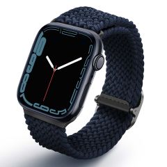 Uniq Aspen Geflochtenes Armband für die Apple Watch 1-9 / SE - 38/40/41 mm / Series 10 - 42 mm - Oxford Blue