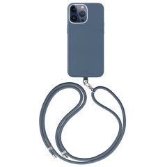 Coehl Muse MagSafe Back Cover mit Band für das iPhone 15 Pro - Sapphire Blue