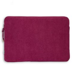 Selencia Cord Laptop Hülle 13-14 Zoll - Laptop Sleeve - Dark Rose