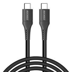 Accezz USB-C auf USB-C-Kabel für das Samsung Galaxy S21 - 2 m - Schwarz