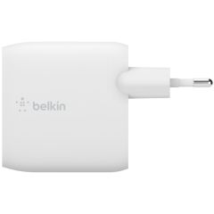 Belkin Boost↑Charge™ ﻿Dual USB Wand-Ladegerät für das iPhone 11 Pro + Lightning Kabel - 24W - Weiß
