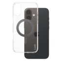 PanzerGlass CARE Kickstand Case MagSafe für das iPhone 16 Plus - Schwarz