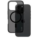 PanzerGlass CARE Smokey Urban Combat Case MagSafe für das iPhone 16 Pro - Schwarz