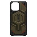 UAG Monarch Pro Backcover für das iPhone 16 Pro Max - Kevlar Element Green