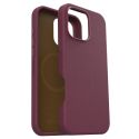 OtterBox Symmetry Cactus Leder Back Cover MagSafe für das iPhone 16 Pro Max - Maroon Bells