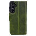 Wachikopa Multi Wallet Bookcase für das Samsung Galaxy S24 Plus - Forest Green