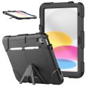 Extreme Protection Army Case für das iPad 10 (2022) 10.9 Zoll - Schwarz