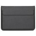 imoshion Vegan Lederen Laptop Sleeve 13-14 Zoll - Schwarz