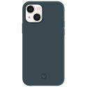 Valenta Luxe Leather Backcover für das iPhone 13 - Blau