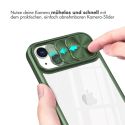imoshion Back Cover mit Kameraschieber für das iPhone 14 - Dunkelgrün