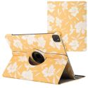 imoshion 360° drehbare Design Klapphülle für das iPad Air 13 inch (2024) M2 - Yellow Flowers