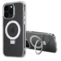 Accezz Ring Stand Backcover mit MagSafe für das iPhone 14 Pro Max - Transparent