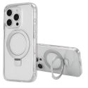 Accezz Ring Stand Backcover mit MagSafe für das iPhone 15 Pro - Transparent