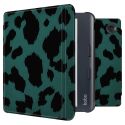 imoshion Design Slim Hard Case Sleepcover mit Stand für das Kobo Libra Colour - Green Leopard