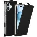 Accezz Flip Case für das iPhone 16 Plus - Schwarz