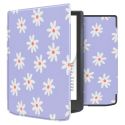 imoshion Design Slim Soft Case Sleepcover für das Pocketbook InkPad Color 3 / InkPad 4 - Flowers Distance