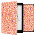 imoshion Design Slim Hard Case Sleepcover für das Kobo Aura One - Orange Flowers Connect