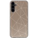 imoshion Design Hülle Samsung Galaxy A34 (5G) - Graphic Lines Beige