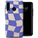 Selencia Vivid Back Cover für das Huawei P30 Lite - Groovy Sapphire Blue