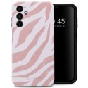 Selencia Vivid Back Cover für das Samsung Galaxy A15 (5G/4G) - Colorful Zebra Old Pink