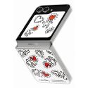 Samsung Original FlipSuit Case für das Galaxy Z Flip 6 - Keith Haring - Weiß