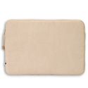 Selencia Cord Laptop Hülle 13-14 Zoll - Laptop Sleeve - Beige