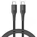 Accezz USB-C auf USB-C-Kabel für das Samsung Galaxy S20 - 1 m - Schwarz